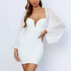 BRAND NEW: Hello Molly Whiskey Sour Dress White